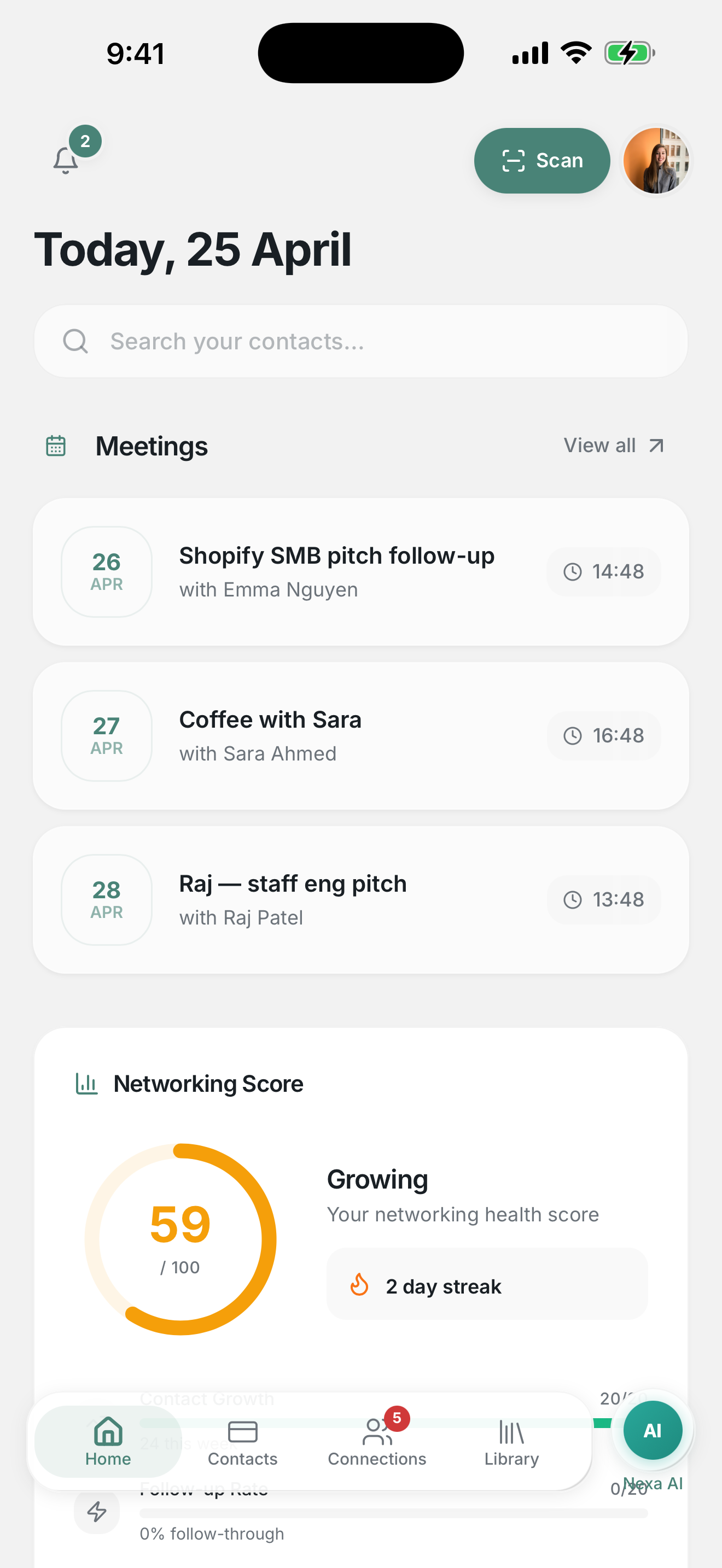 NEXA meetings